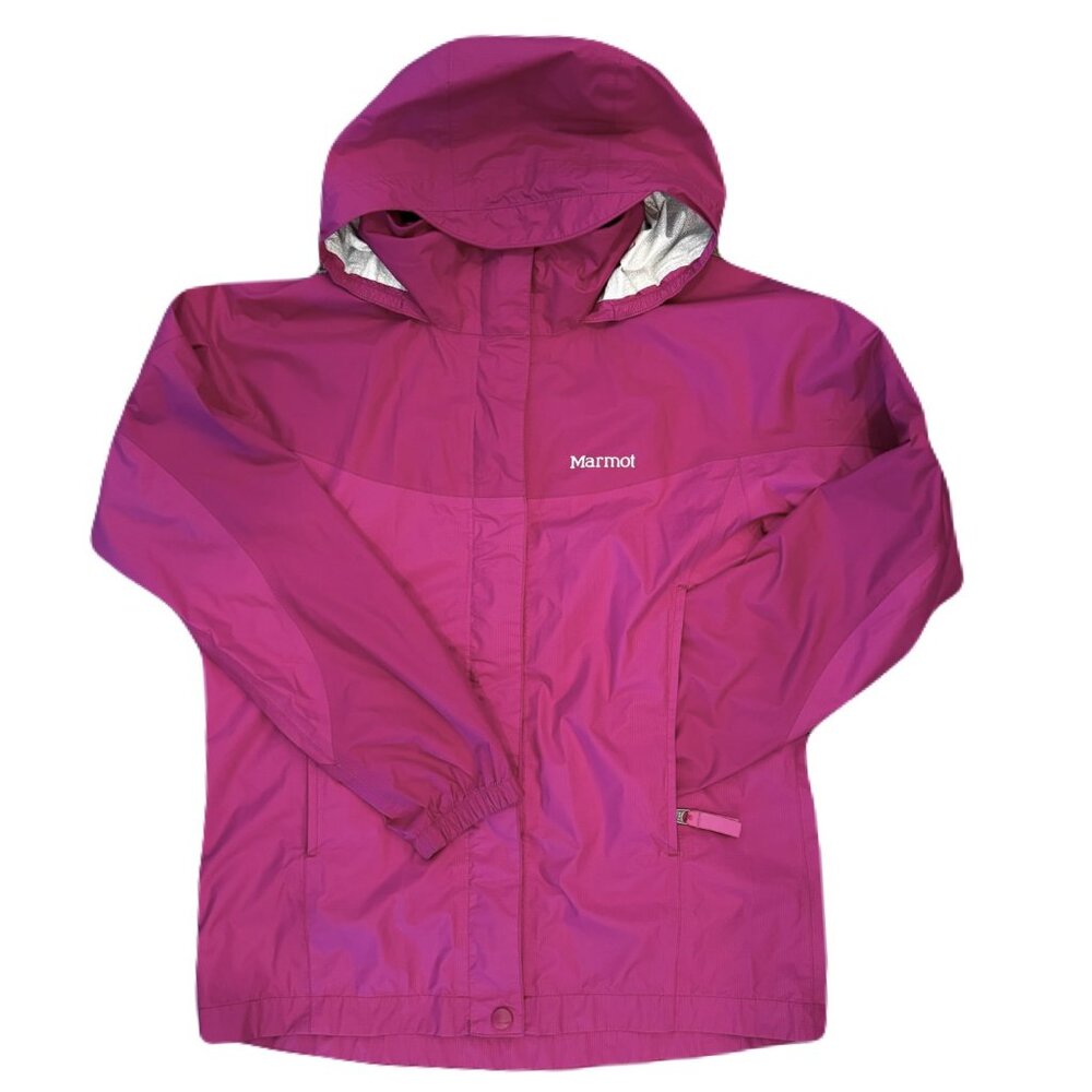 Marmot Women’s Waterproof Hooded Jacket Pink Size L